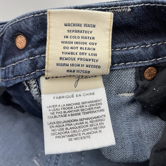 Miss Me Bootcut Jeans Western Bling Rhinestone Cowgirl Stretch Denim Womens 26 - Picture 12 of 12